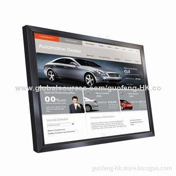 32" Ultra-narrow Wall-mounted LED Advertising Digital Signage, 1,920x1,080P (X86)